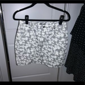 BDG Floral mini skirt